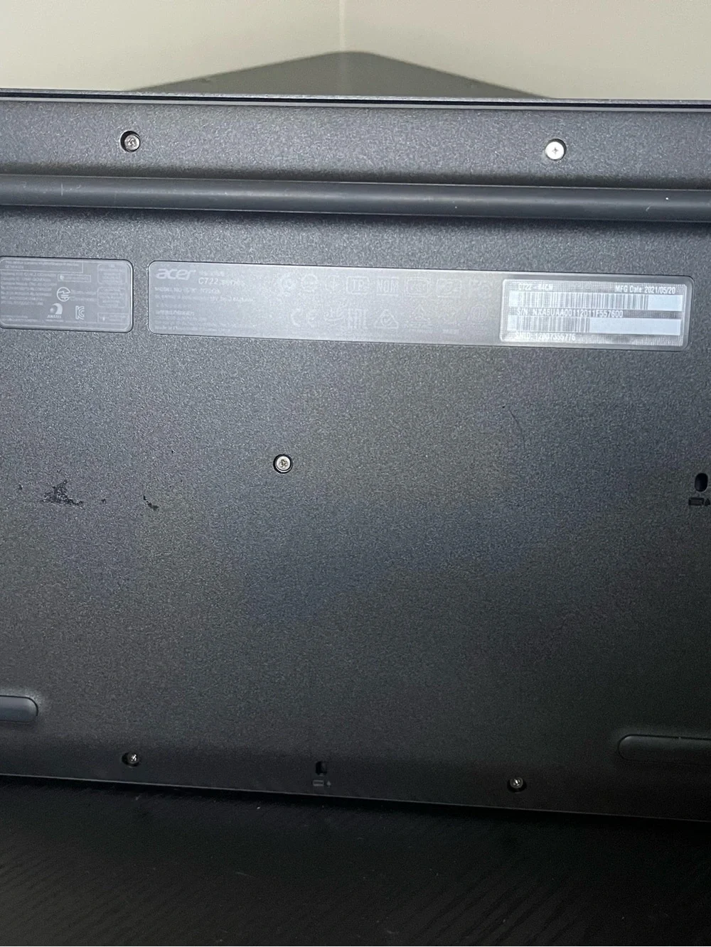 Acer Chromebook Laptop - Dark Gray